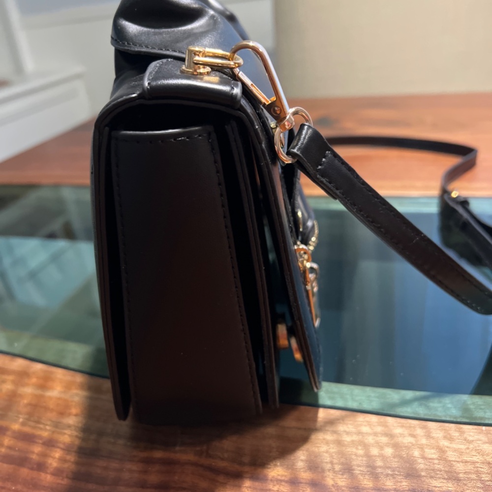 Black Leather Jacket New Purse! - Picture 2 of 9